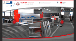 Desktop Screenshot of gorterzrt.hu